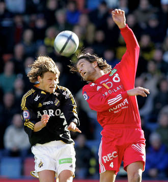 Daniel Hoch, AIK och Tobias Hedberg, Degerfors