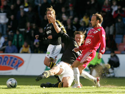 Niklas Sandberg, AIK och Henrik Berger, Degerfors