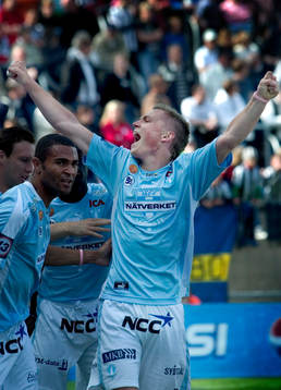 Markus Rosenberg, Malmö, jubel