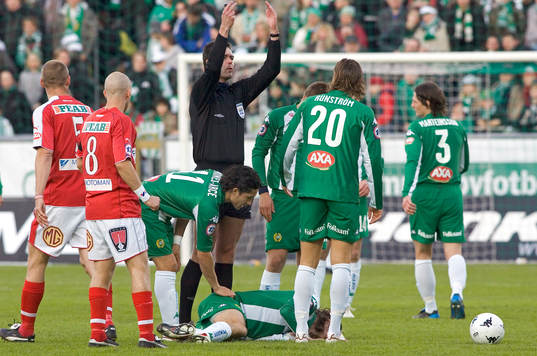 Max von Schlebrügge, Hammarby, skada