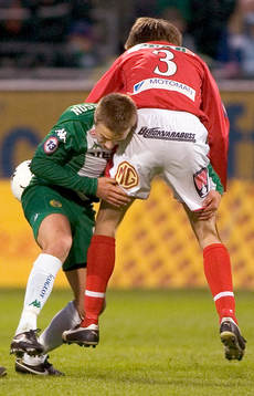 Petter Andersson, Hammarby och Joachim Lantz, Kalmar