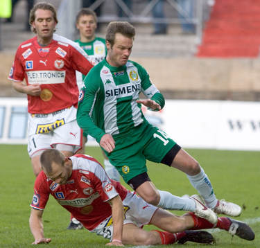Mikkel Jensen, Hammarby och Tobias Carlsson, Kalmar