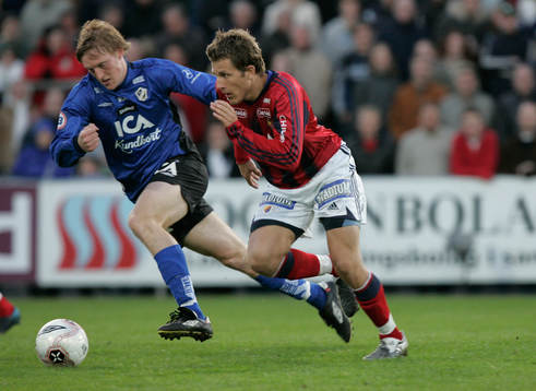Peter Larsson och Tobias Hysén