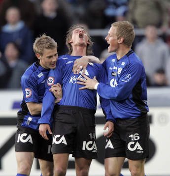 Dusan Djuric, Patrik Ingelsten och Magnus Andersson,