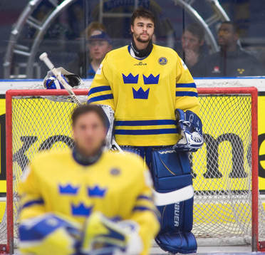 Stefan Liv och Henrik Lundqvist, målvakt