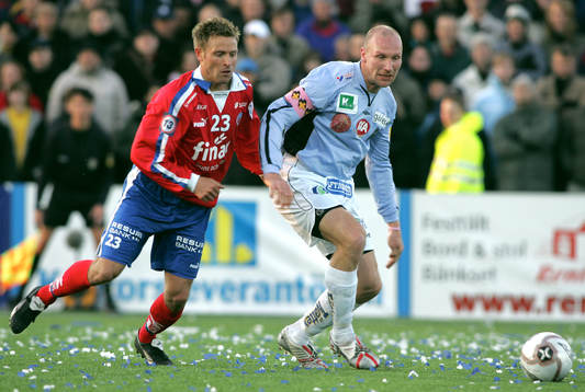 ERik Wahlstedt, Helsingborg och Thomas Hedlund, Gefle