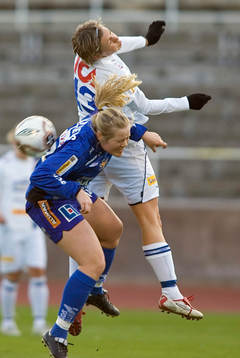 Anna Hall, Djurgården och Carina Holmberg, Sunnanå