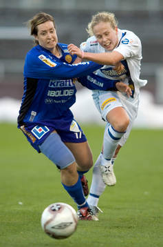 Linda Lekander, Djurgården och Lina Johansson, Sunnanå