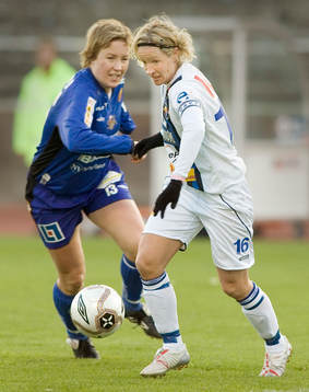 Victoria Svensson, Djurgården och Carolina Marklund,
