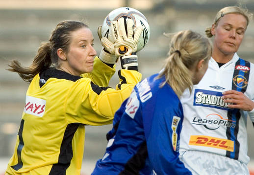 Åsa Berglund, målvakt, Sunnanå