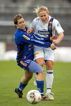 Linda Lekander, Djurgården och Lina Johansson, Sunnanå