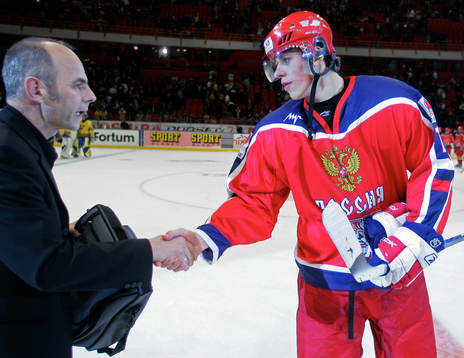 2, Sverige - Ryssland: Matchens lirare Evgeny Malkin,