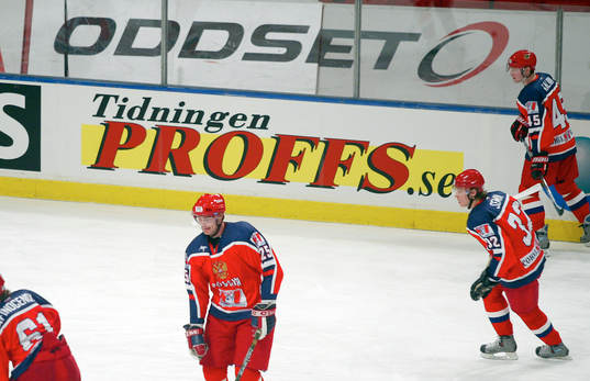 2, Sverige - Ryssland: Proffs