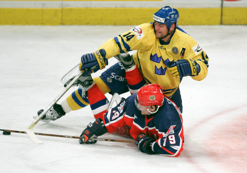 2, Sverige - Ryssland: Mattias Norström, Sverige och