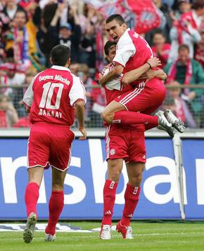 Roy Makaay, Torschütze Claudio Pizarro, Lucio Bayern