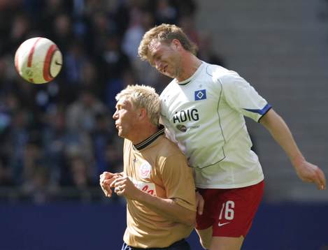 Marcus ALLBÄCK, Hansa Rostock mot Rene KLINGBEIL HSV