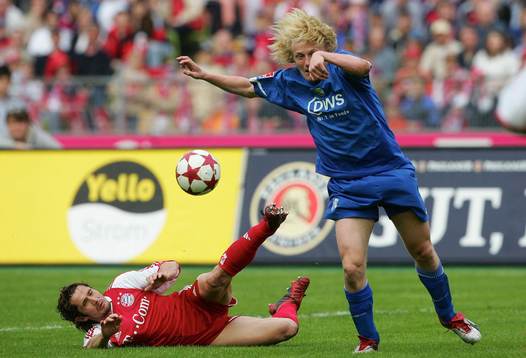 Bixente Lizarazu och Tommy Bechmann