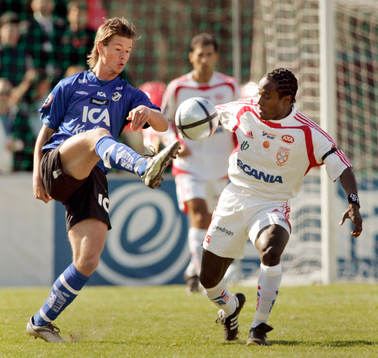 Dusan Djuric, Halmstad och Ibrahim Atiku, Assyriska
