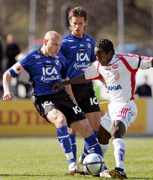 Ibahim Atiku, Assyriska och Magnus Svensson, Halmstad