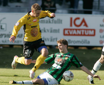 Fredrik Olsson, Mjällby och Fredrik Lundgren, Gais