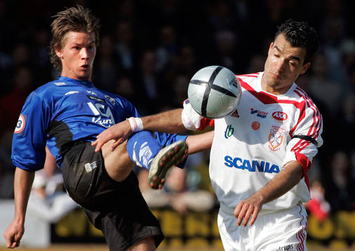 Dani Hamzo, Assyriska och Dusan Djuric, Halmstad