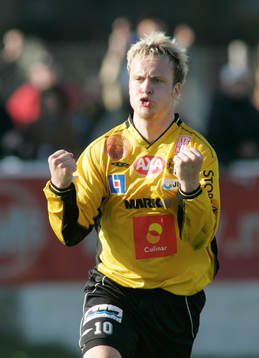 Marcus Ekenberg, Mjällby, jubel