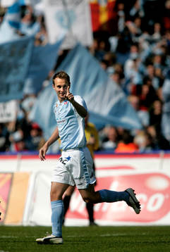 Jon Inge Höiland, Malmö, gjorde 1-0