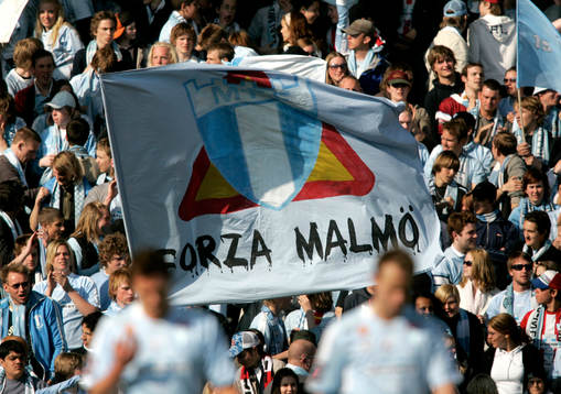Malmö FF, jubel, tackar publiken