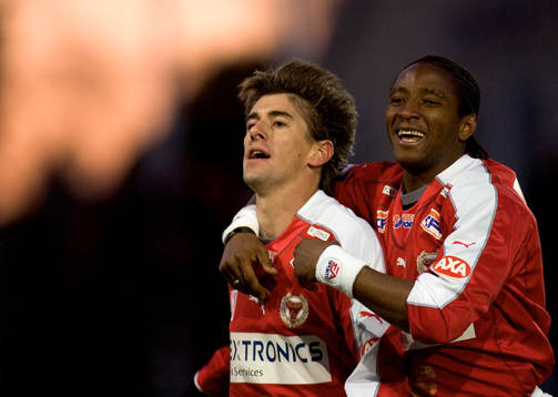 Fotboll, Allsvenskan, Kalmar - Häcken. César Santin och