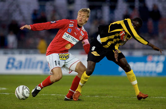 Fotboll, Allsvenskan, Kalmar - Häcken. Patric Rosengren