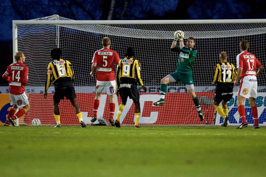 Fotboll, Allsvenskan, Kalmar FF - Häcken. Petter Wastå,