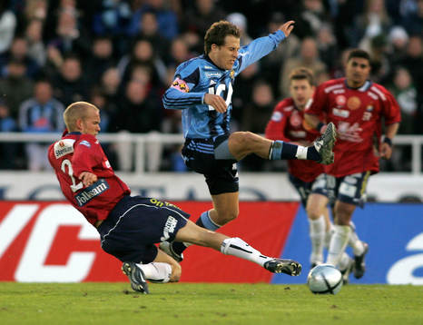 Jukka Sauso, Örgryte och Tobias Hysén, Djurgården