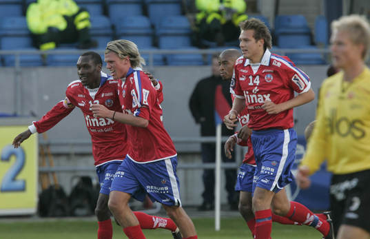 1-0, Christian Järdler, grattas av Atiba Hutchinson