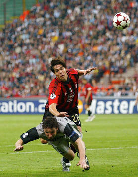 Fotboll, UEFA Champions League, Semifinal, Milan v PSV