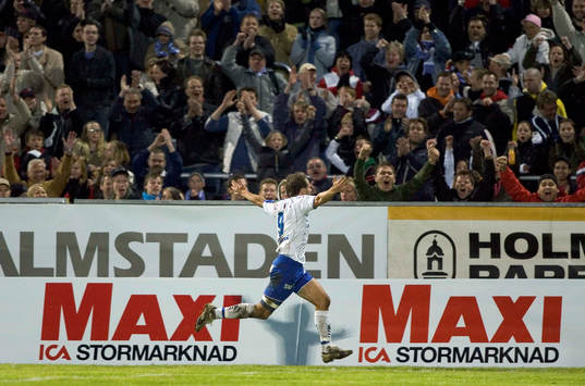 Andreas Alm, Norrköping, jubel