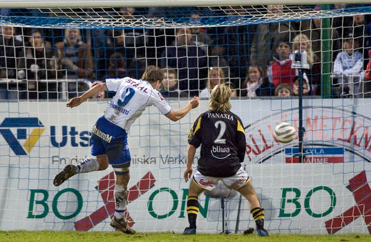 Andreas Alm, Norrköping, gör 2-0
