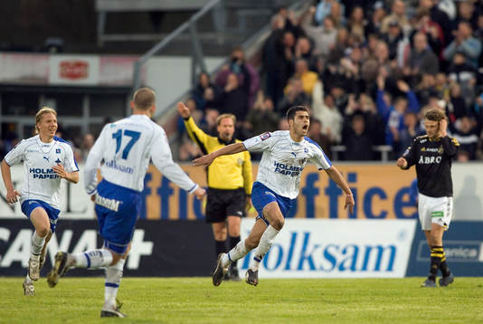 Abderahman Kabous, Norrköping, jubel