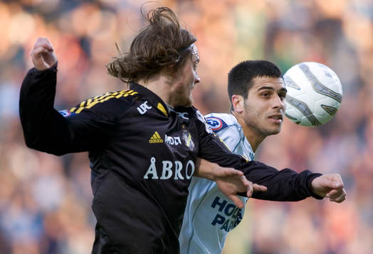 Abderahman Kabous, Norrköping och Mats Rubarth, AIK