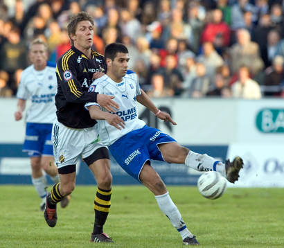 Abderahman Kabous, Norrköping och Dennis Östlundh, AIK