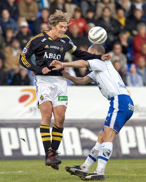 Daniel Tjernström, AIK och Patrik Svensson, Norrköping