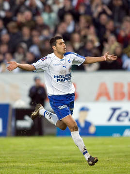 Abderahman Kabous, Norrköping, jubel