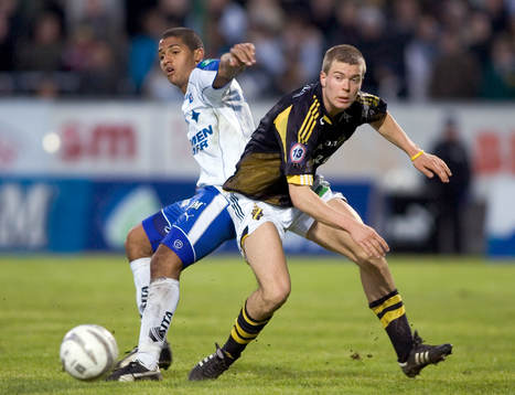 Bruno Santos, Norrköping och Per Karlsson, AIK