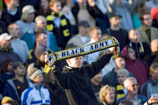 Supporter, AIK, Black army