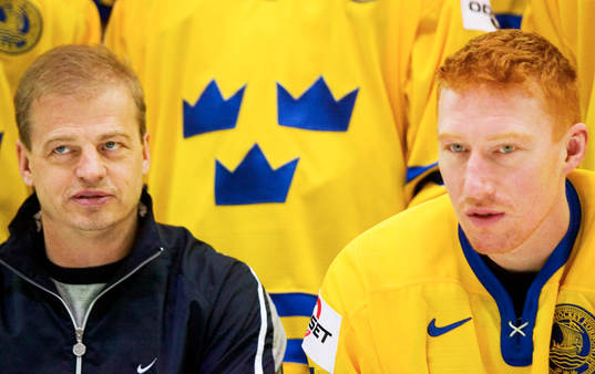 Jörgen Jönsson och Bengt Åke Gustafsson, tränare