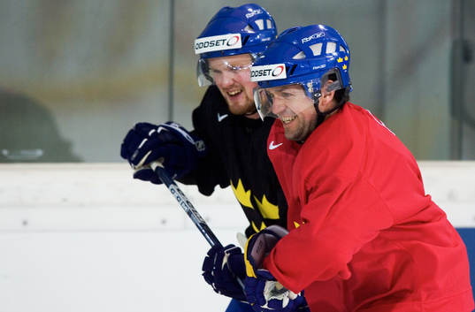 Thomas Rhodin och Henrik Sedin
