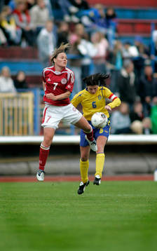 Cathrine Paskee Sörensen, Danmark och Malin Moström,