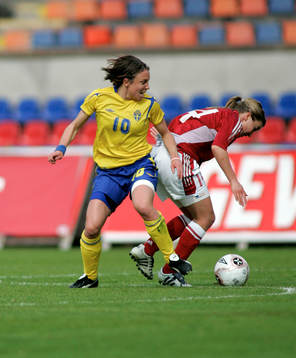 Hanna Ljungberg, Sverige och Cecilie V. Pedersen, Danmark