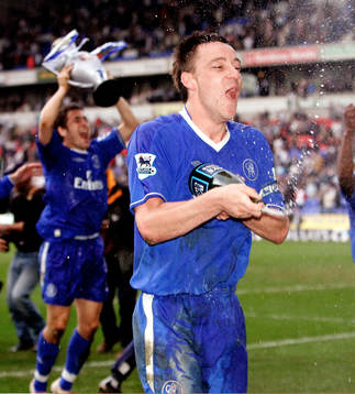 John Terry, Chelsea med Champagne