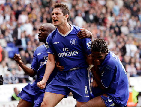 Frank Lampard, Chelsea jublar (Jubel)