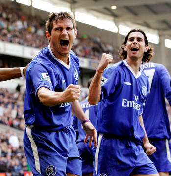 Frank Lampard, Chelsea jublar (Jubel)